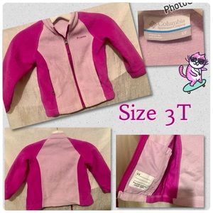 Columbia Girls Jacket Fleece Full Zip